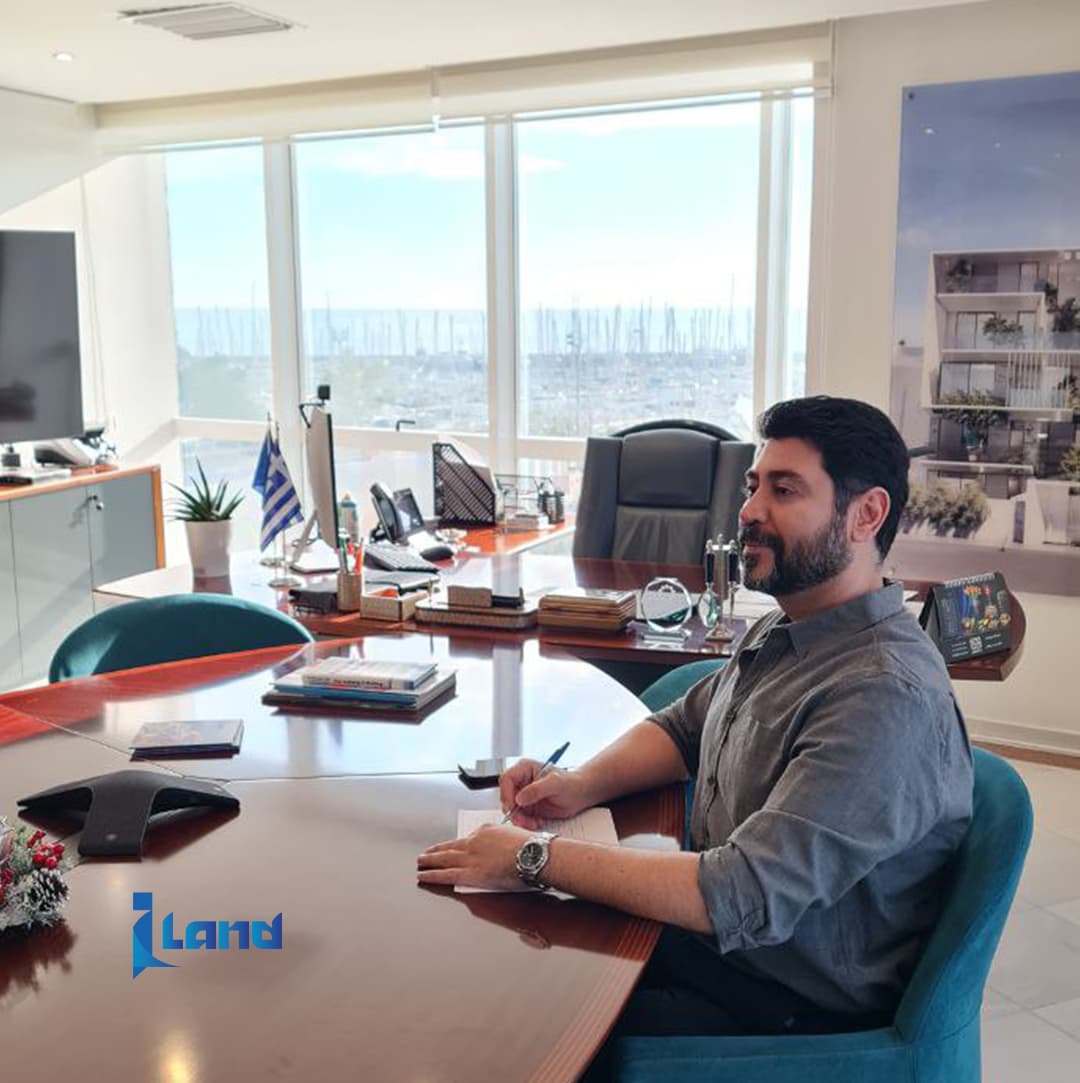 Mr. Ali Fouladi, Managing director at iLand in Investment Solution meeting